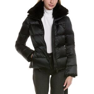Gorski Womens Après Down Ski Jacket, Black